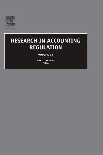 Research in Accounting Regulation, Volume 18