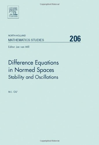 Difference Equations in Normed Spaces