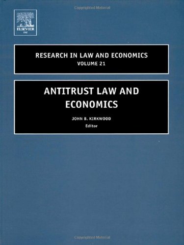 Antitrust Law and Economics.