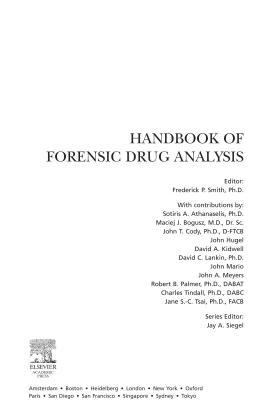 Handbook of Forensic Drug Analysis