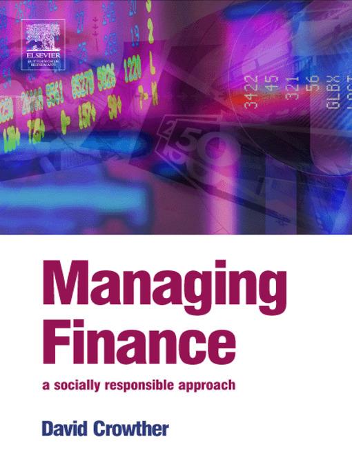 Managing Finance