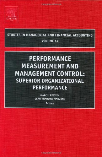 Performance Measurement and Management Control