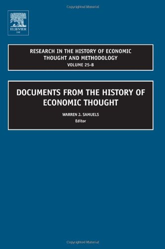 Research in the History of Economic Thought and Methodology