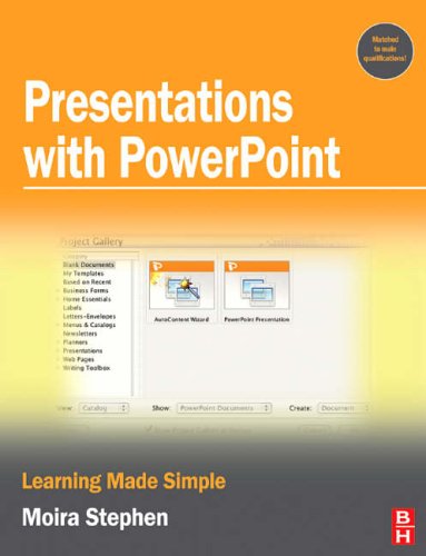 Presentations with PowerPoint (Learning Made Simple)