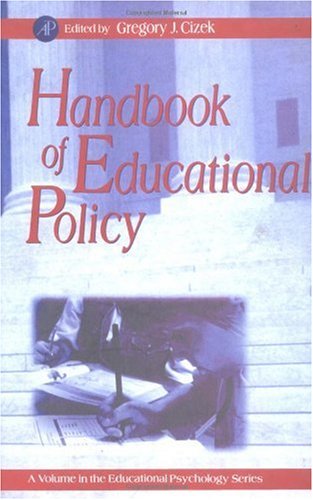 Handbook of Educational Policy