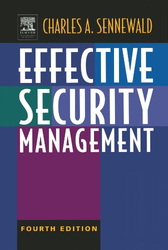 Effective Security Management