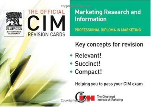 Marketing Research and Information