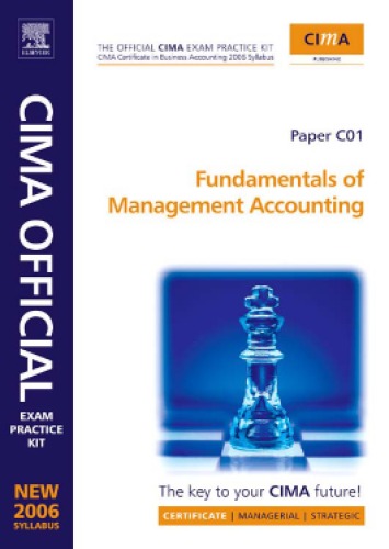 Cima Exam Practice Kit Fundamentals of Managementaccounting