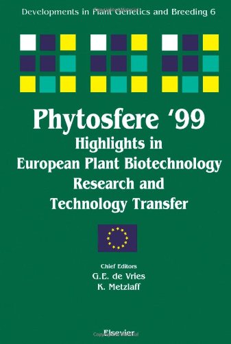 Phytosfere'99 - Highlights in European Plant Biotechnology Research and Technology Transfer