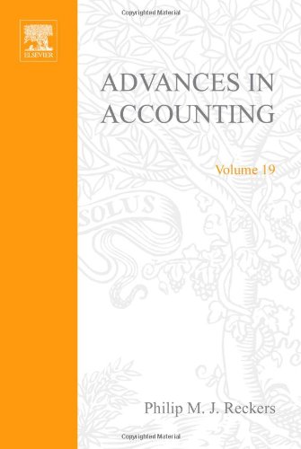 Advances in Accounting, Volume 19