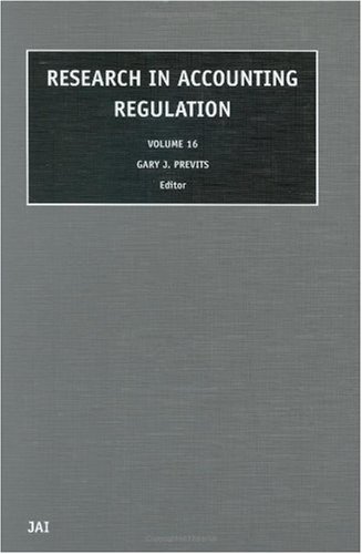 Research in Accounting Regulation