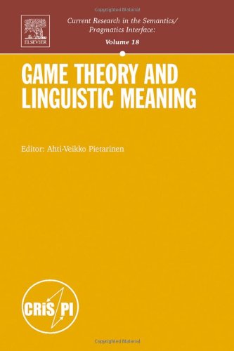 Game Theory and Linguistic Meaning