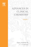 Advances in Clinical Chemistry, Volume 1