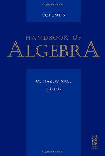 Handbook of Algebra