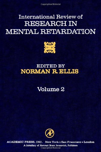 International Review of Research in Mental Retardation, Volume 2
