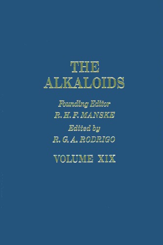 The Alkaloids, Volume 19