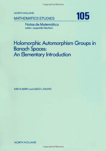 Holomorphic Automorphism Groups in Banach Spaces