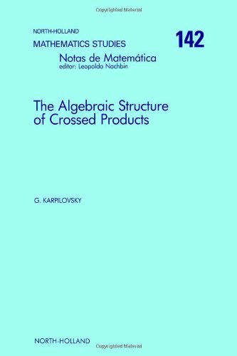 The Algebraic Structure of Crossed Products