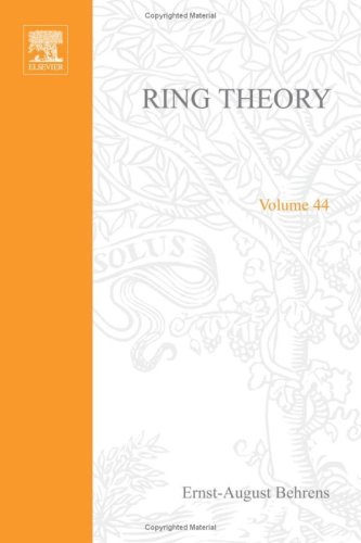Pure and Applied Mathematics, Volume 44