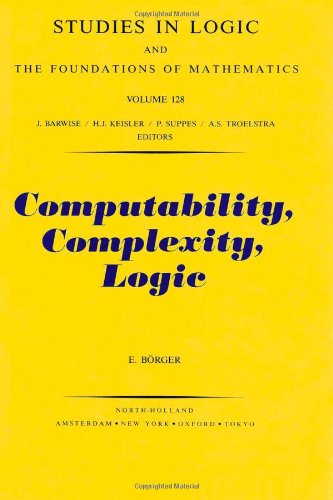 Computability, Complexity, Logic