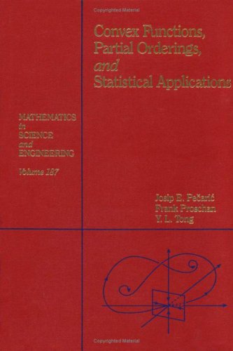 Convex Functions, Partial Orderings, and Statistical Applications