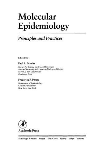 Molecular Epidemiology