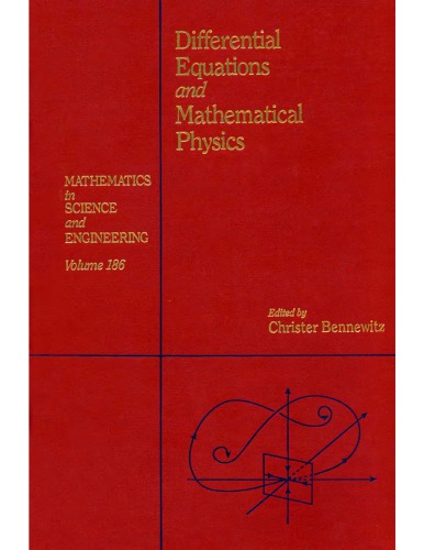 Differential Equations and Mathematical Physics