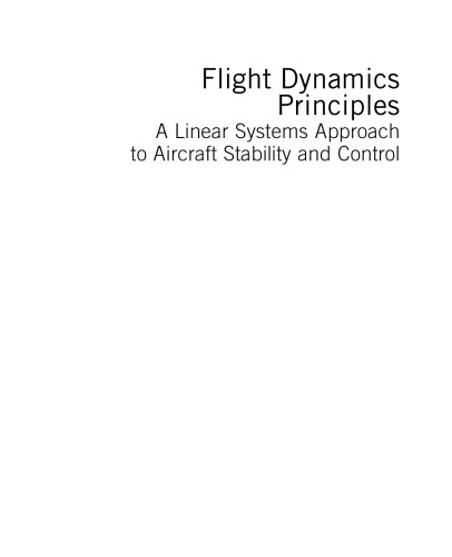 Flight Dynamics Principles