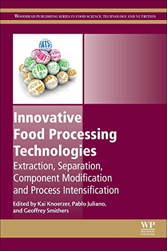 Innovative Food Processing Technologies.