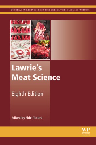 Lawrie's Meat Science.