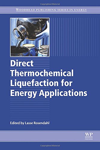 Direct thermochemical liquefaction for energy applications