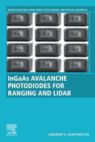 Ingaas Avalanche Photodiodes for Ranging and Lidar