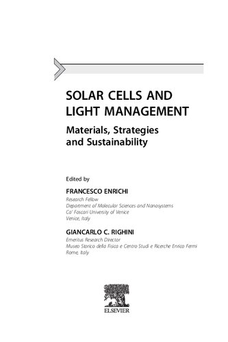 Solar Cells and Light Management