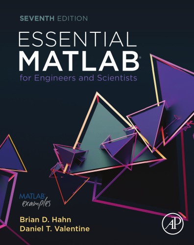 Essential MATLAB for engineers and scientists.