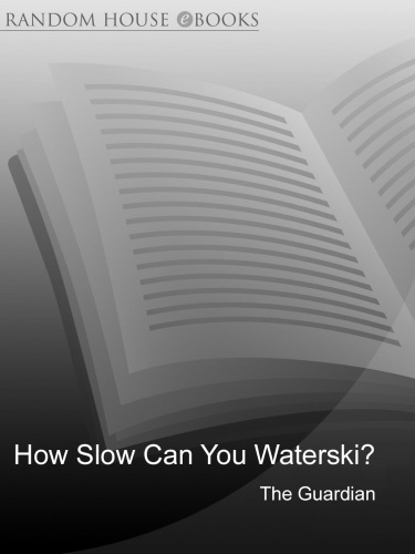 How Slow Can you Waterski?