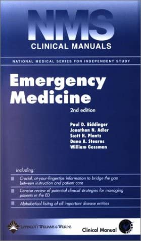 NMS Clinical Manual of Emergency Medicine