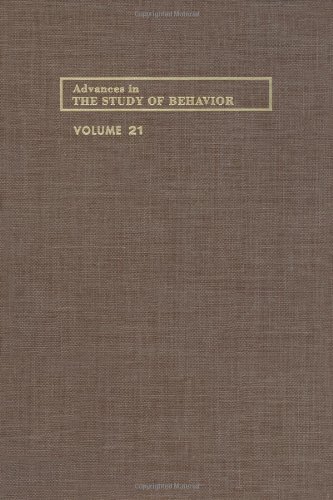 Advances in the Study of Behavior, Volume 21