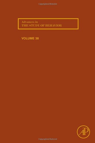 Advances in the Study of Behavior, Volume 38