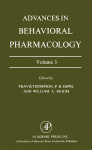 Advances in Behavioral Pharmacology, Volume 3