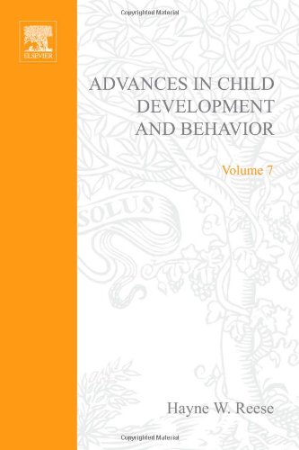 Advances in Child Development and Behavior, Volume 7