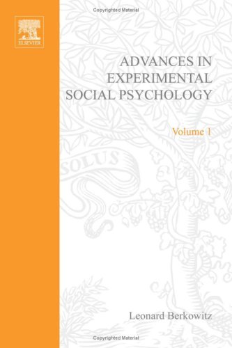 Advances in experimental social psychology.