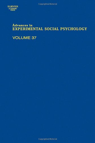 Advances in Experimental Social Psychology, Volume 38