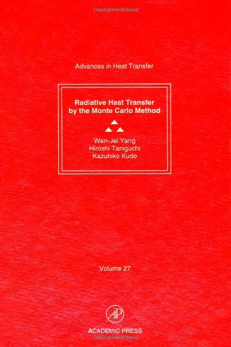 Radiative Heat Transfer By The Monte Carlo Method