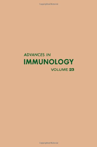 Advances in Immunology, Volume 23