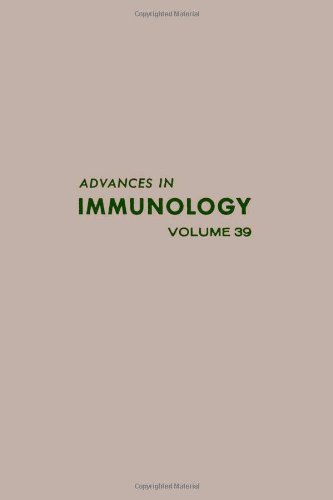 Advances In Immunology, Volume 39