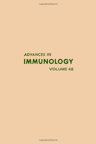 ADVANCES IN IMMUNOLOGY VOLUME 42, Volume 42