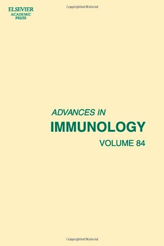 Advances In Immunology, Volume 84