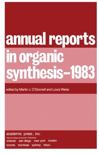 Annual Reports in Organic Synthesis