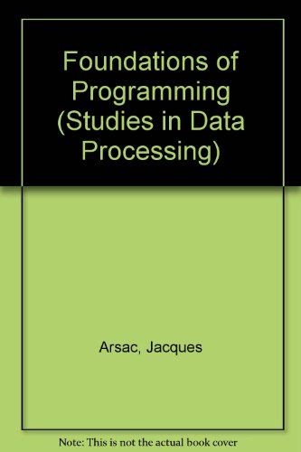 Foundations of Programming