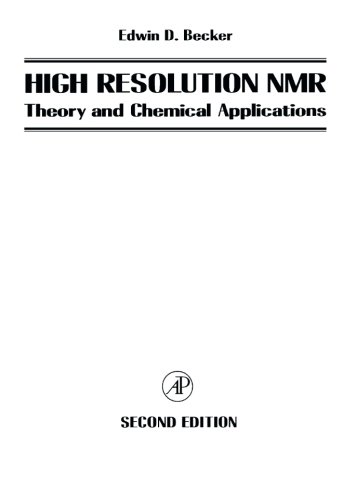 High Resolution NMR